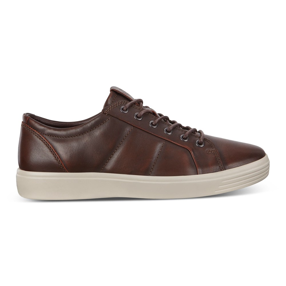 ECCO Mens Sneakers Brown - Soft 7 Padded Leathers - GJI-749258